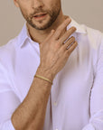 14K geelgouden armband 6,5 mm 21 cm 4034884 - PansiteNederland.nl