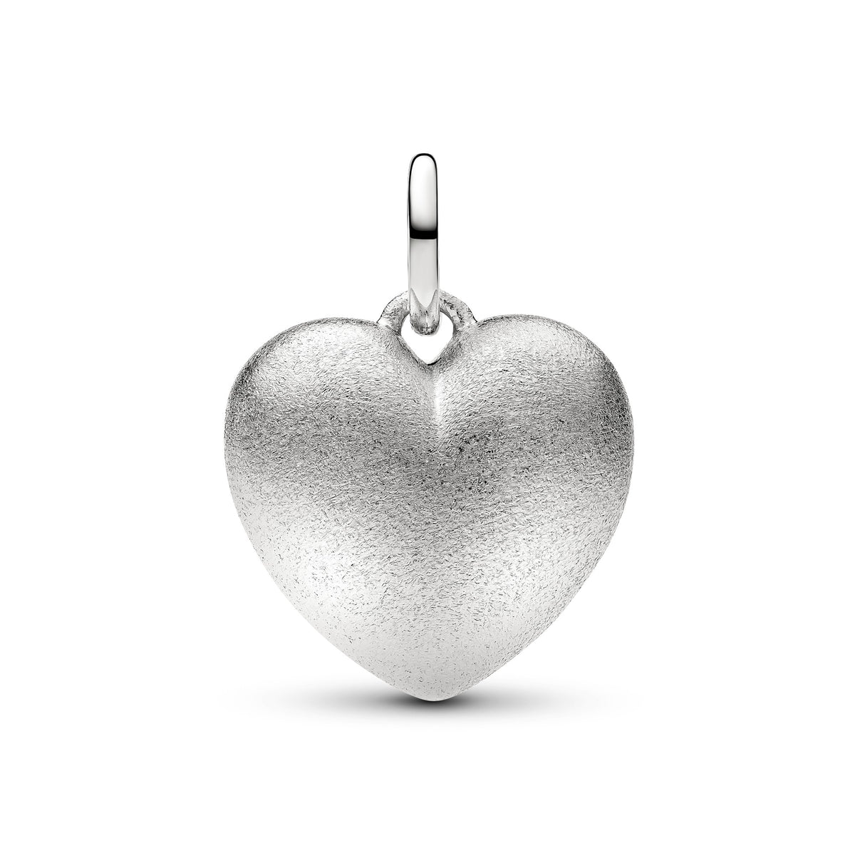 Pandora Matte Bolle Hart Hangende Bedel platinaverguld