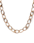 18K rosegoud collier champagne diamant 1.70ct si 17,5 mm 56 cm 7400012 - PansiteNederland.nl