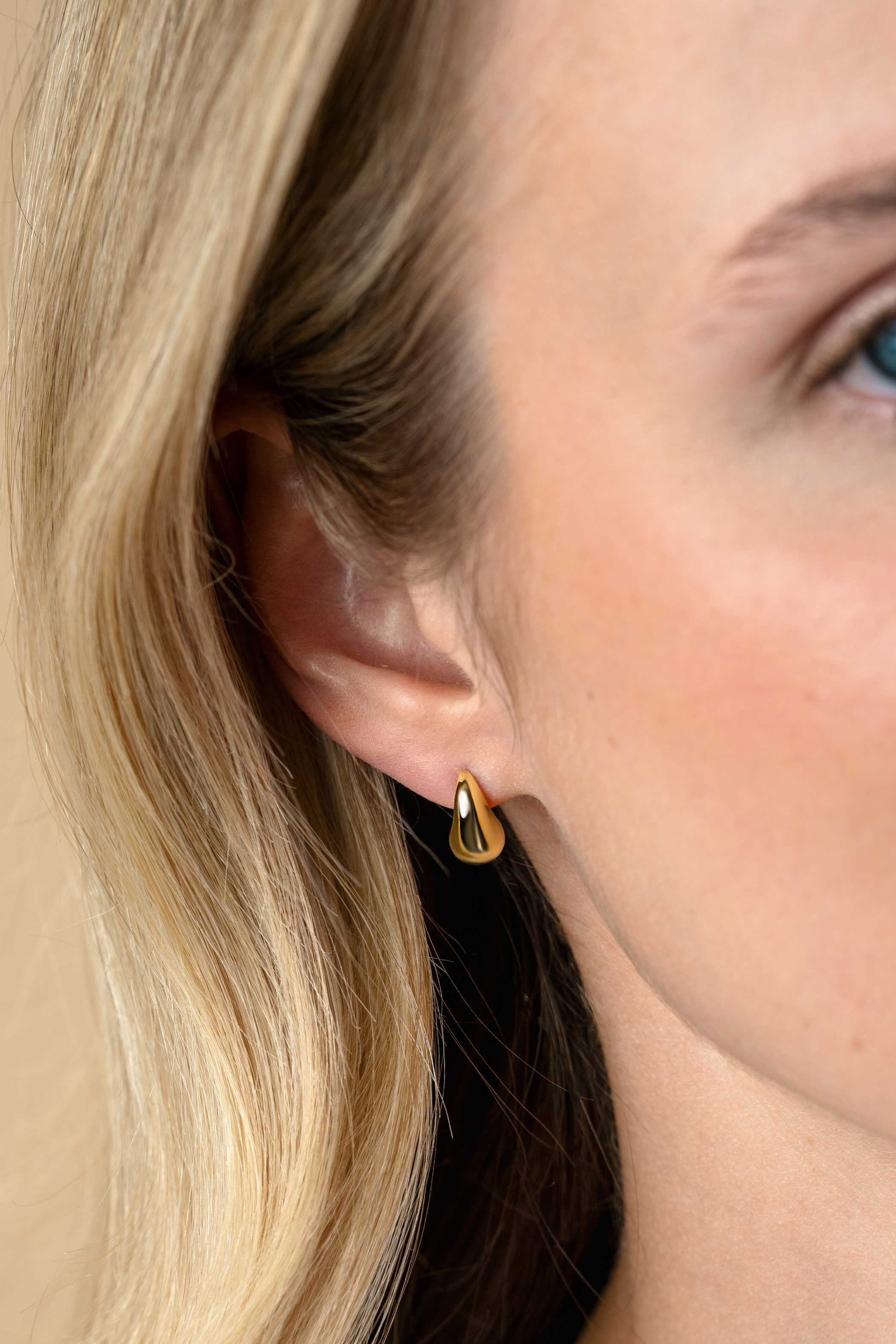 ZINZI Verguld Zilveren Oorknoppen 11mm oorbellen - ZIO2636G