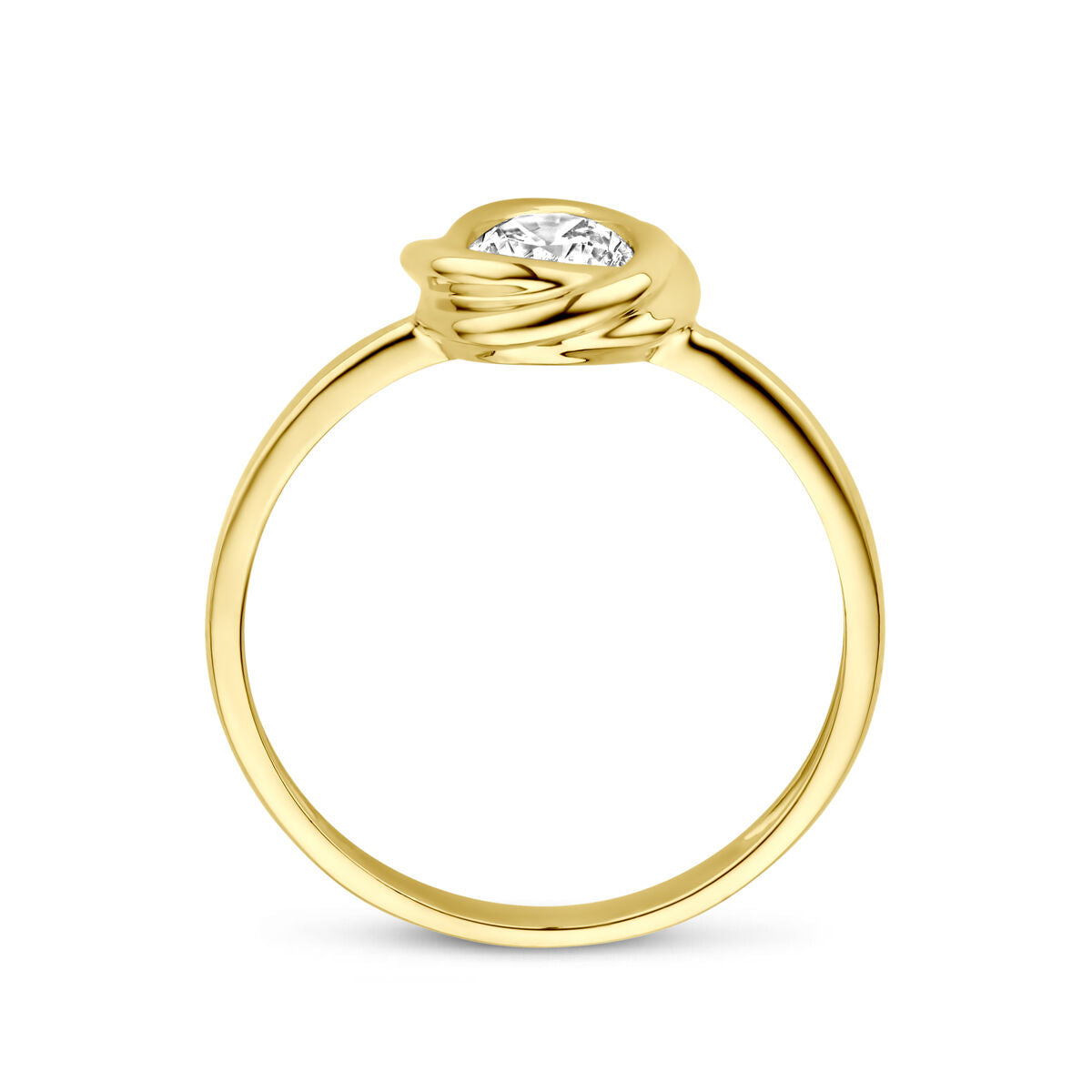 Fantasy Collection Ring zirkonia 14K geelgoud