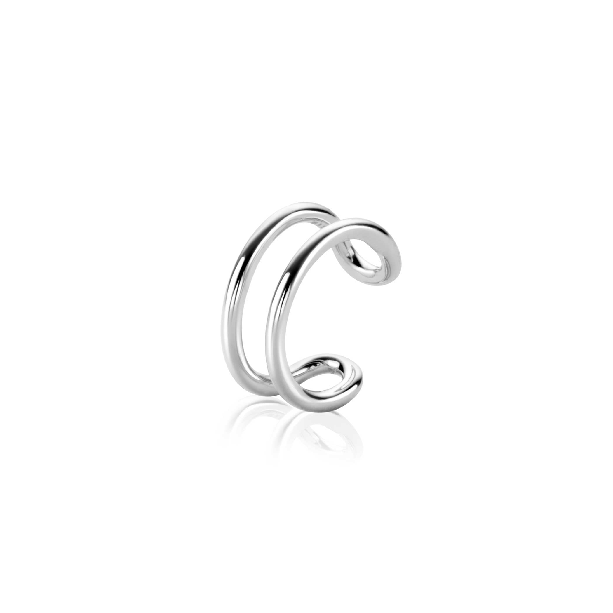 ZINZI Zilveren Oorbellen ZIO-CUFF4