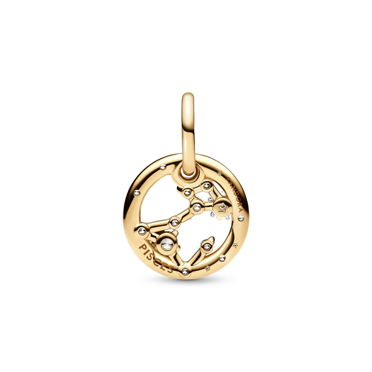 Pandora Dierenriem hangende bedel Vissen goudverguld 762724C01