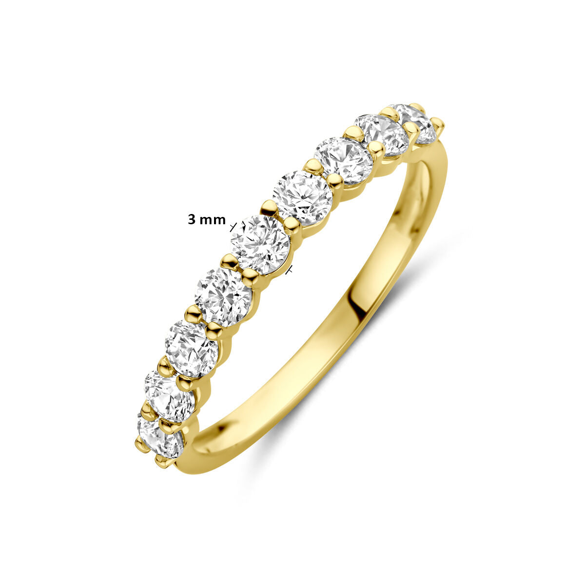 Fantasy Collection Ring zirkonia 14K geelgoud