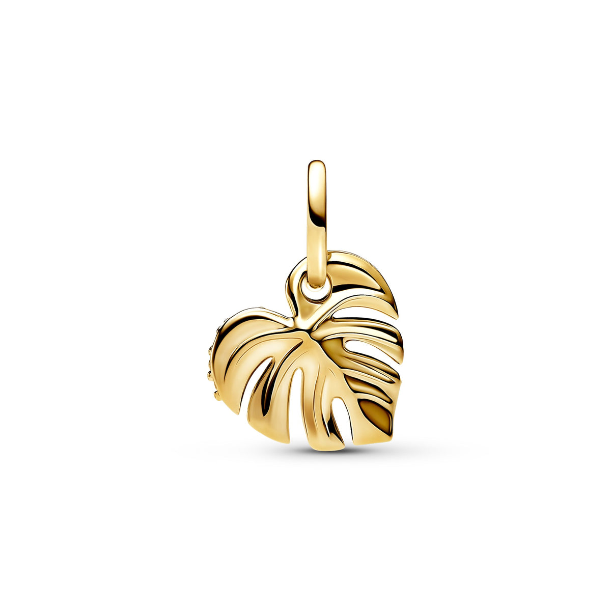 Pandora Sprankelend Monstera Blad Hangende Bedel goudverguld 763349C01