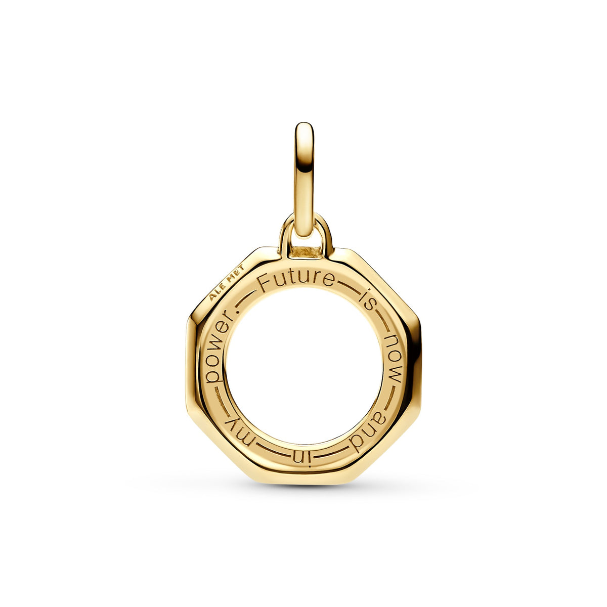 Pandora ME Regenboog Medaillonbedel goudverguld 763368C01