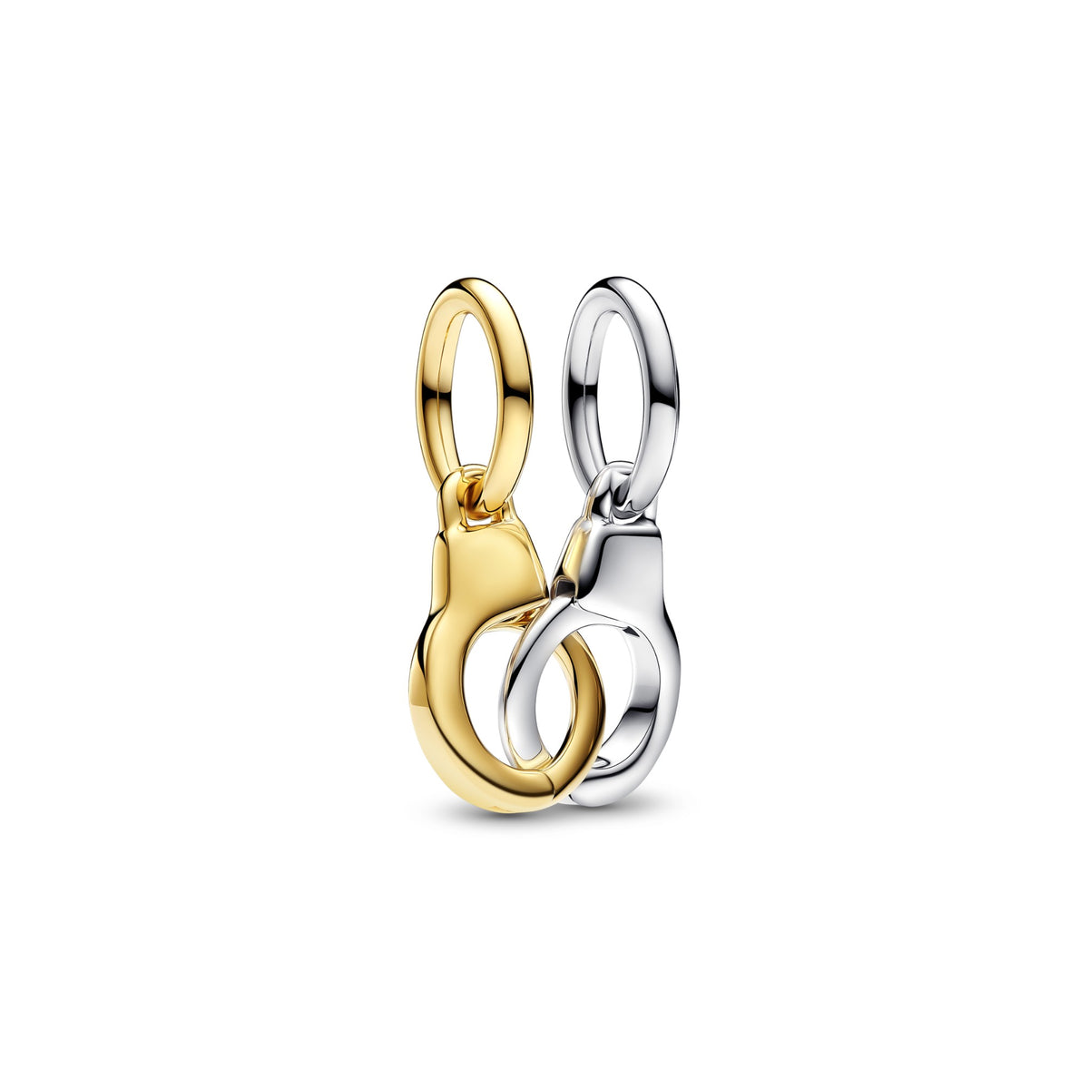 Pandora Te Openen & Deelbare Handboeien Hangende Bedel bicolor zilver en goudverguld