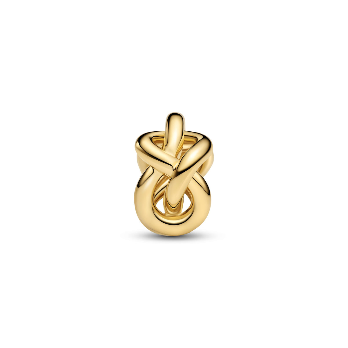 Pandora Infinity Knot-bedel goudverguld 763755C00