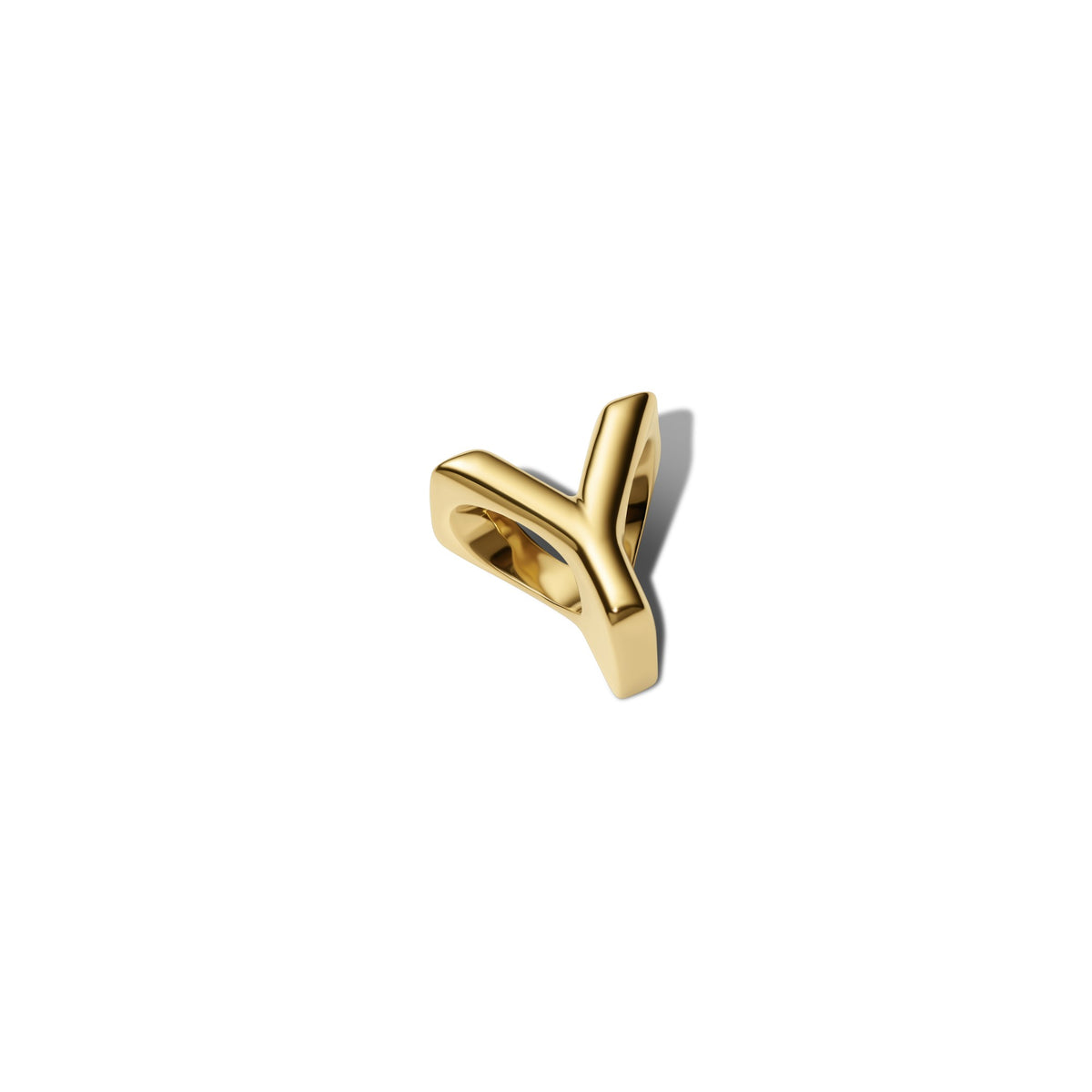 Pandora Letter Y Alfabetbedel goudverguld 763971C00