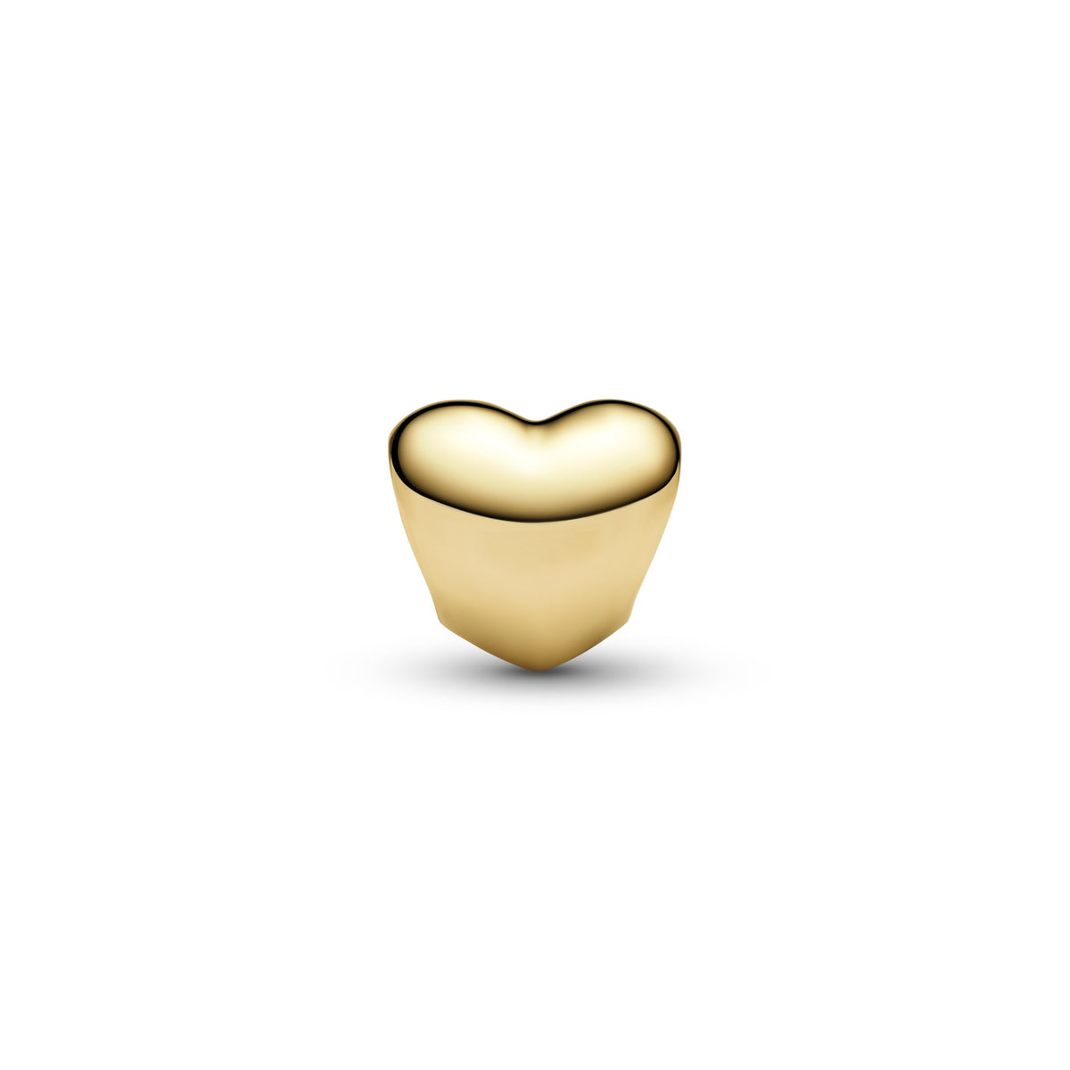 Pandora Minibedel hart goudverguld 763998C00