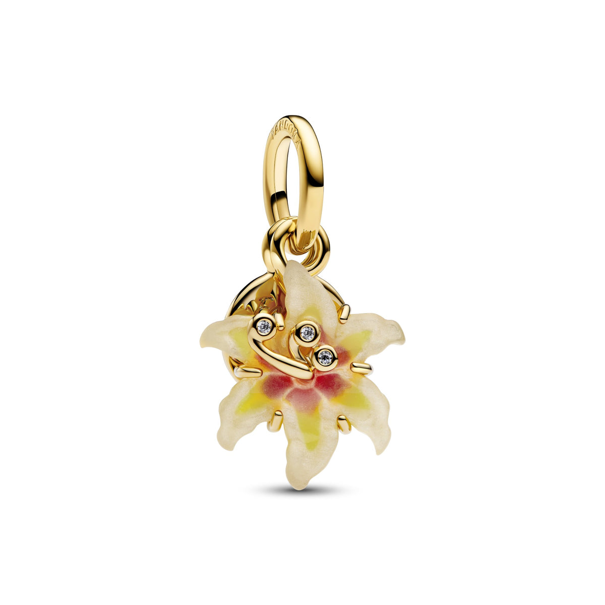 Pandora Bedel Disney Rapunzel magische bloem glow-in-the-dark goudverguld
