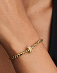 Pandora Clipbedel geribbeld 764078C01