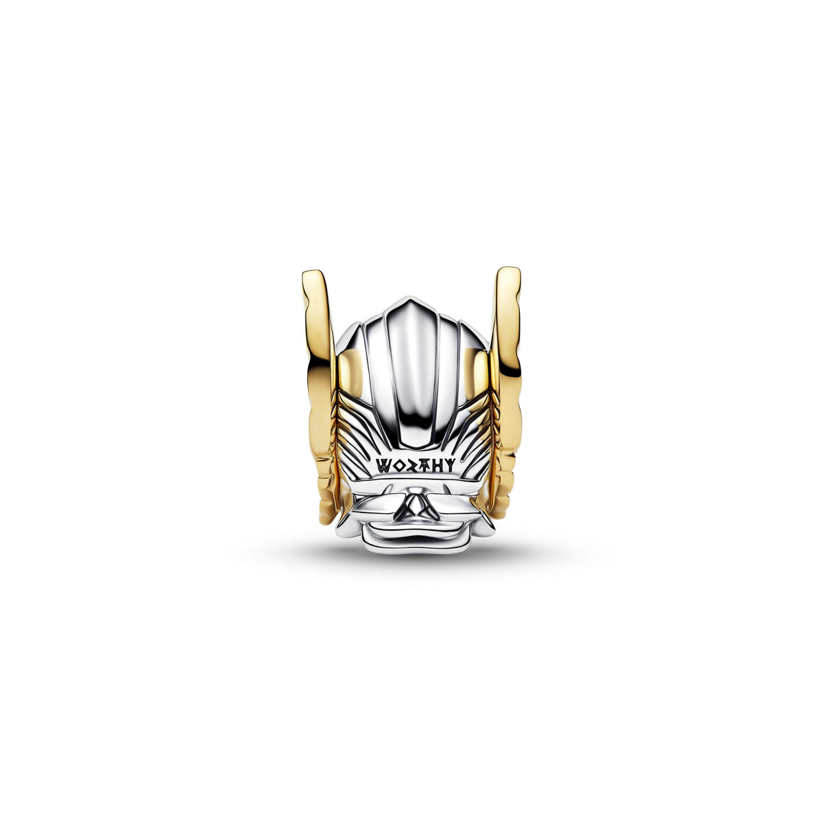 Pandora Marvel Thor Helm Bedel bicolor zilver en goudverguld 764215C00