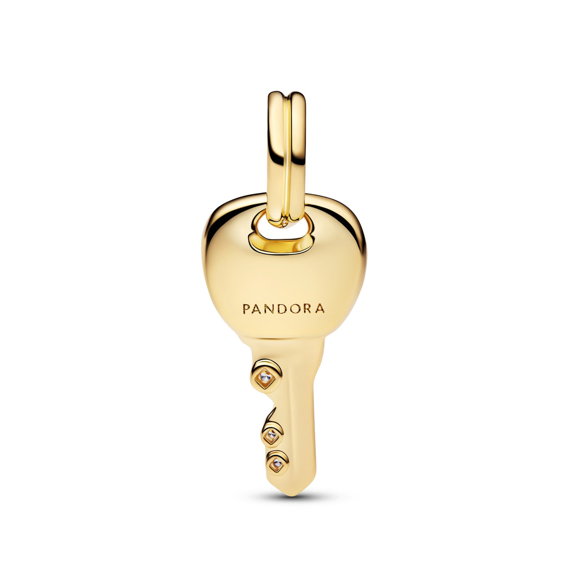 Pandora Sleutel Hangende Bedel goudverguld 764347C01