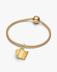 Pandora Graveerbare Envelop Hangende Bedel 764421C01 – Verguld met Zirkonia