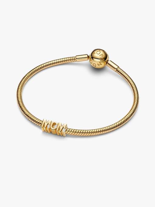 Pandora Omkeerbare Mum Bedel goudverguld - 764459C01