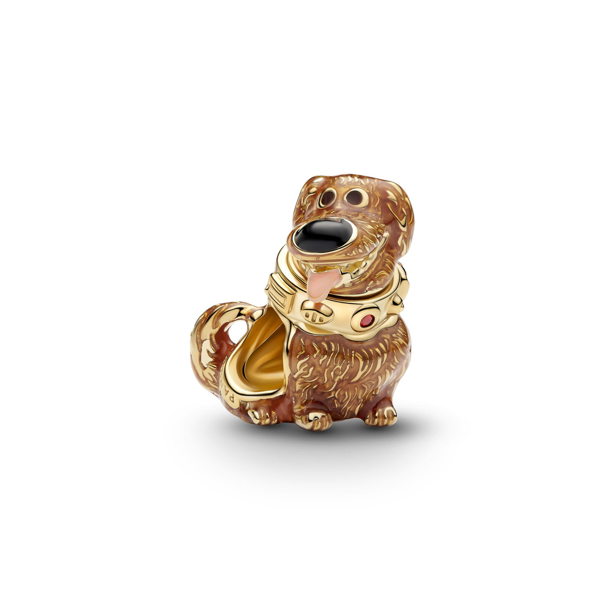 Pandora Disney Pixar Up Dug Bedel goudverguld