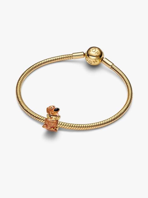 Pandora Disney Pixar Up Dug Bedel goudverguld - 764472C01