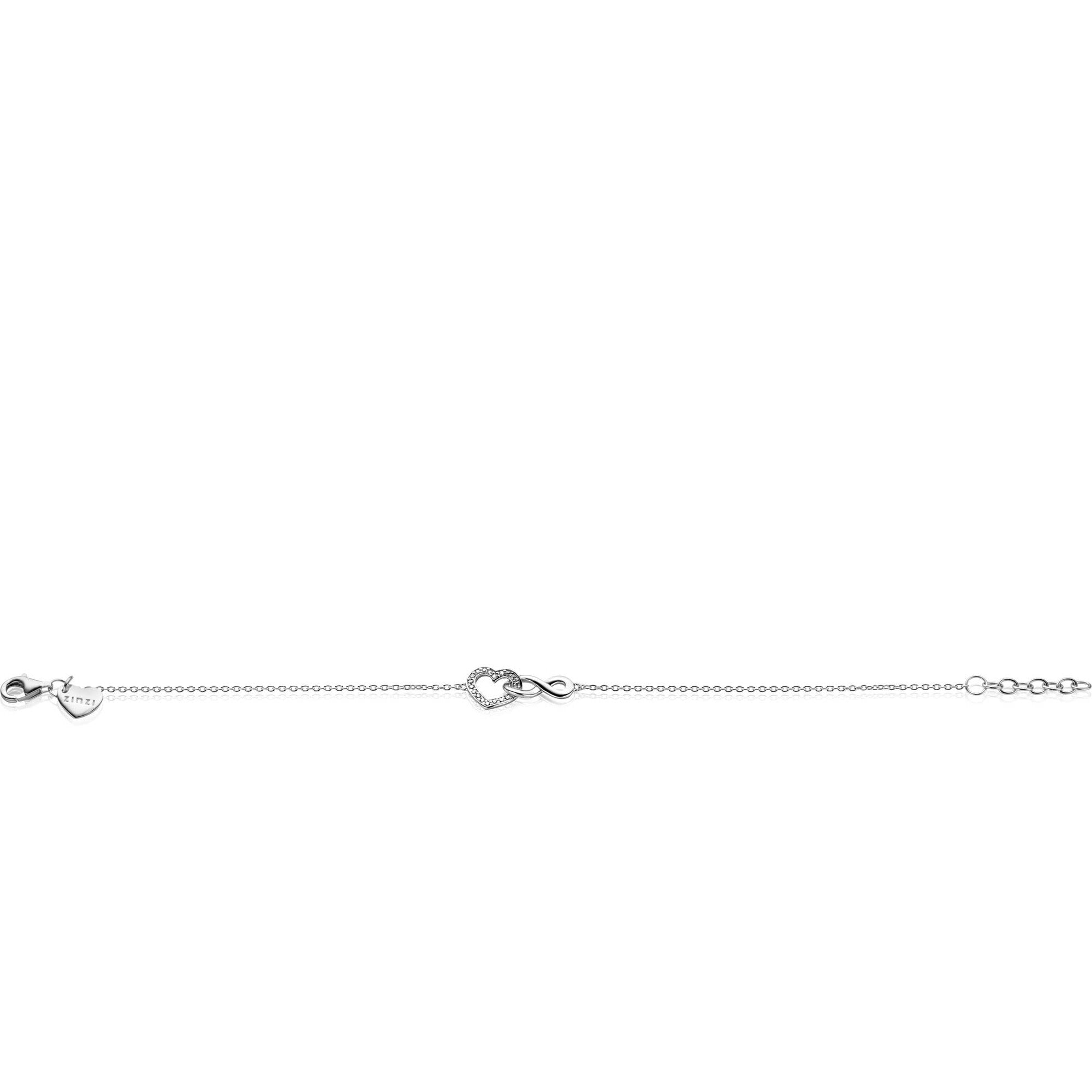 ZINZI Zilveren Armband 17-19 cm - ZIA2596