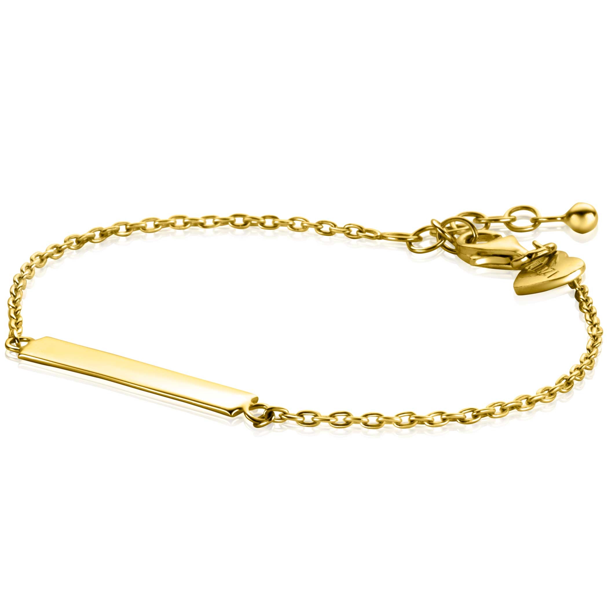 ZINZI Verguld Zilveren Armband 17-20 cm - ZIA2344G