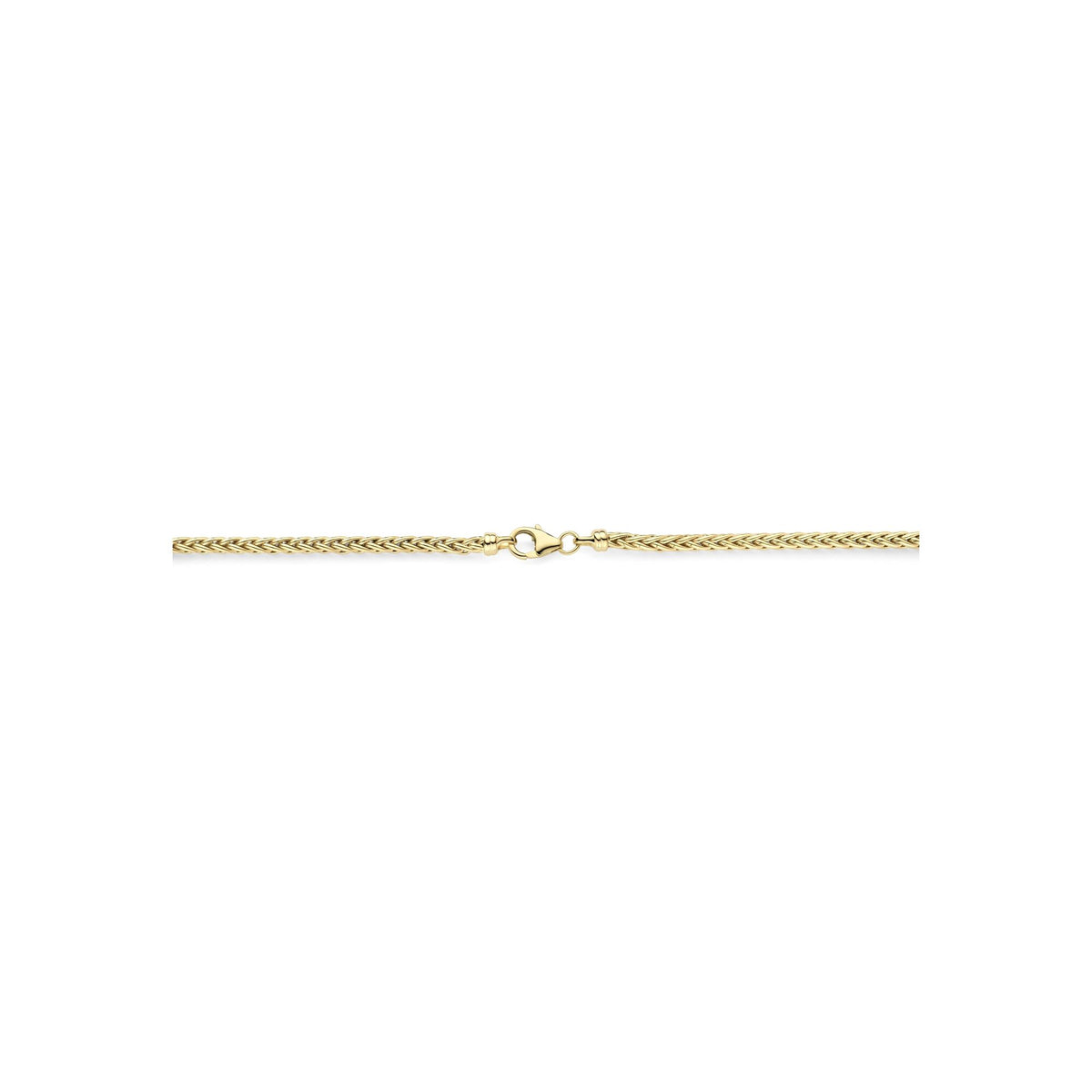 Collier vossestaart 3,0 mm 45 cm massief 9K geelgoud