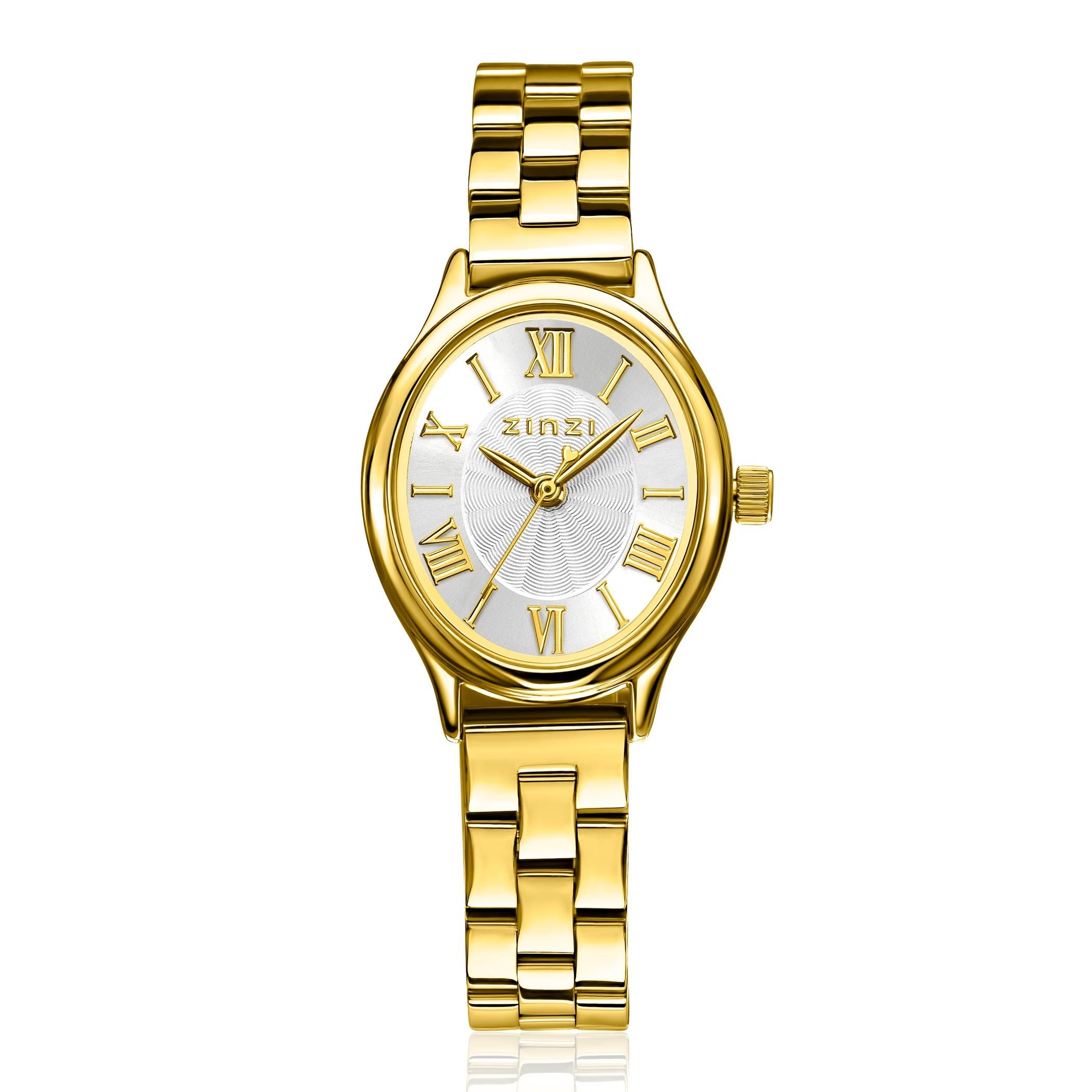 ZINZI Horloge 26mm goudkleurig - ZIW2933