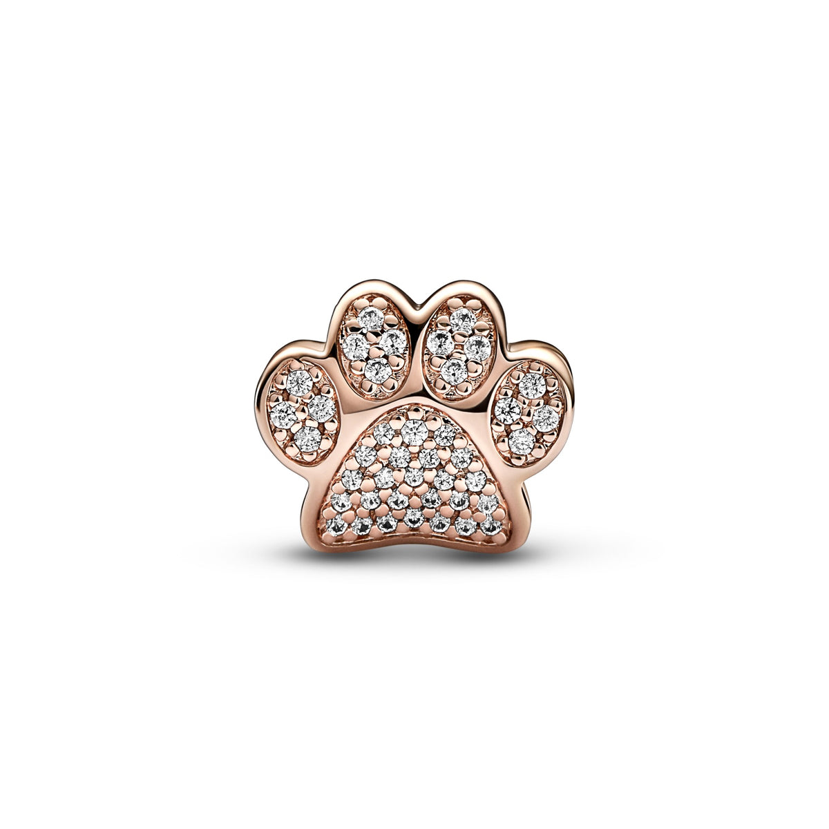 Pandora Sparkling Paw Print Bedel roségoudverguld 781714C01