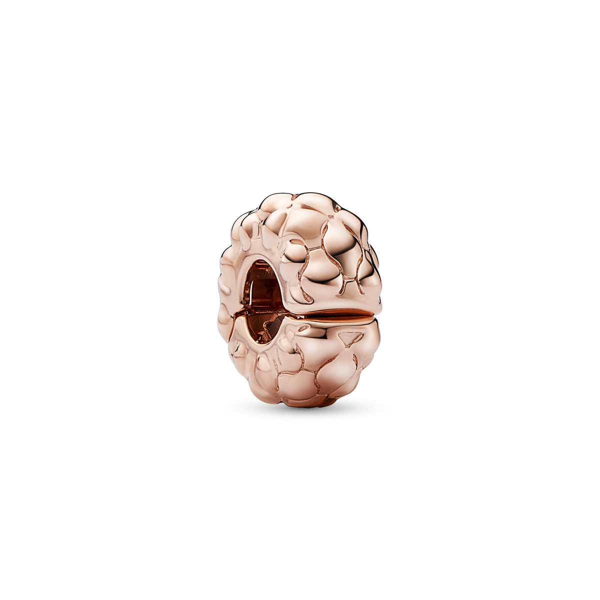 Pandora Studded clipbedel roségoudverguld