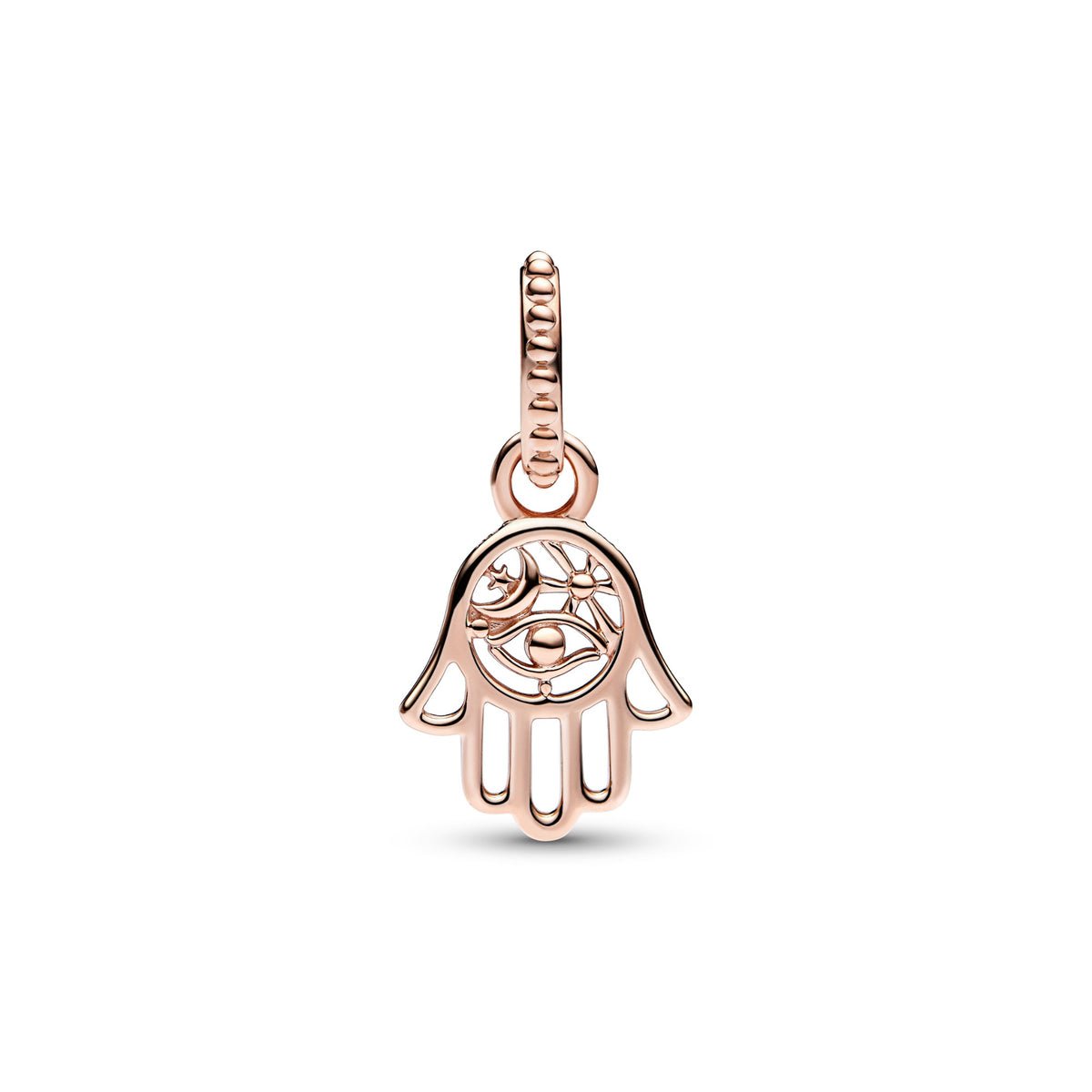 Pandora Hangende Bedel Beschermende Hamsa Hand roségoudverguld 789144C00