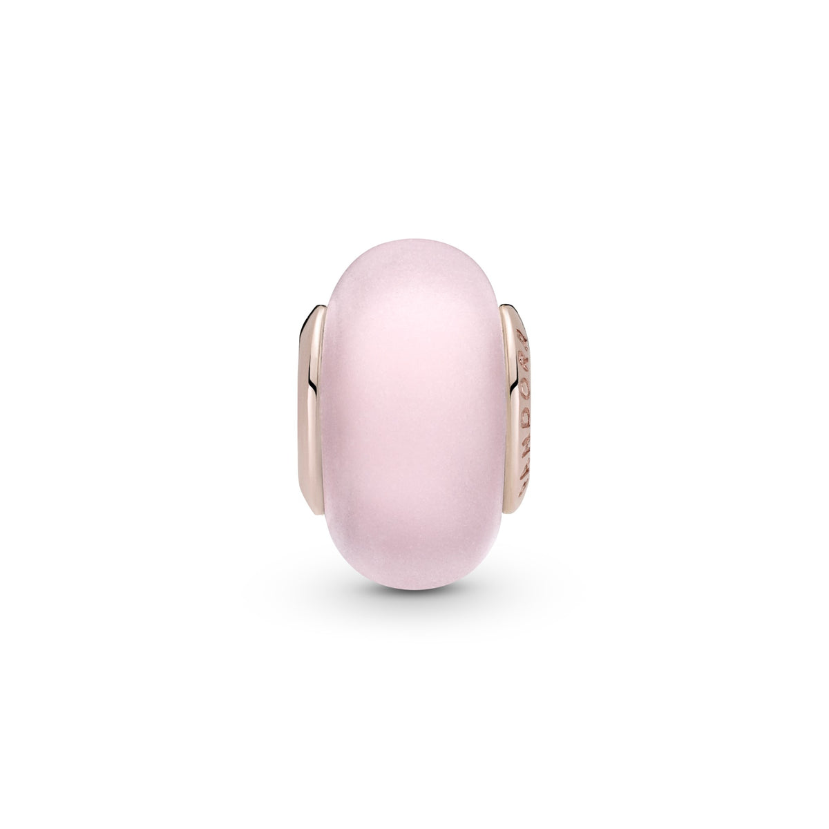Pandora Bedel Mat Roze Muranoglas roségoudverguld 789421C00