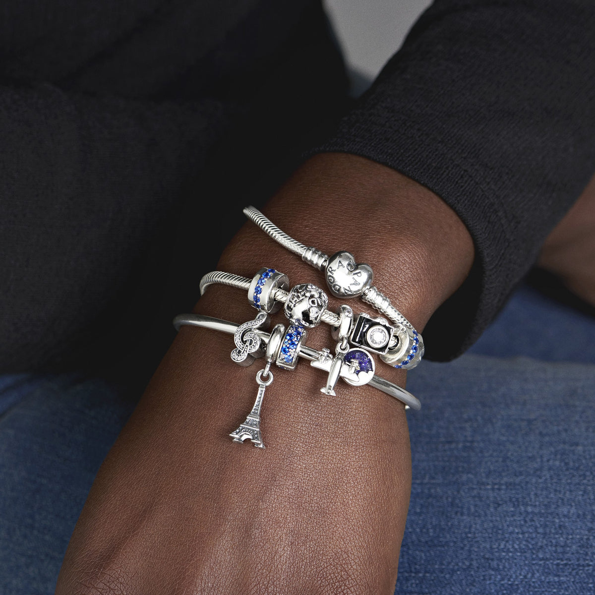 Pandora Parijs Eiffeltoren Hangende Bedel zilver 791082