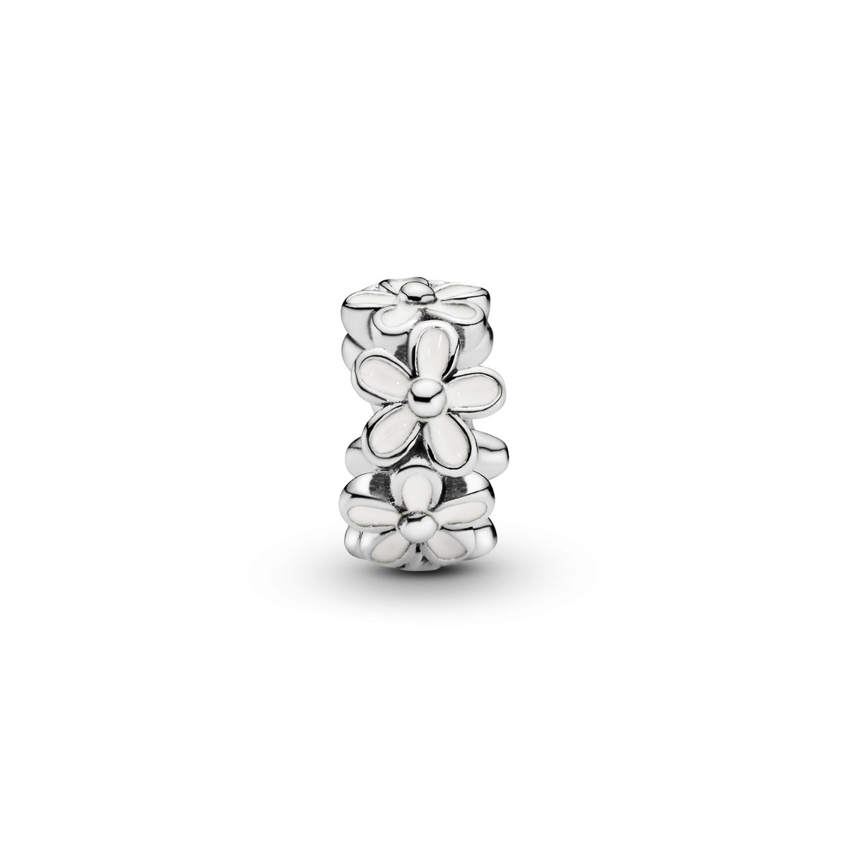 Pandora Wit Madeliefje Spacer zilver 791495EN12