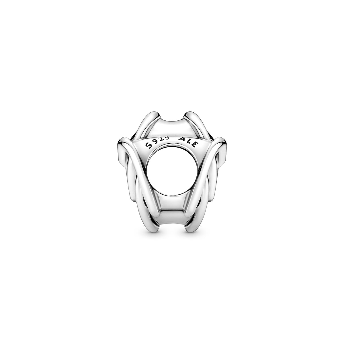 Pandora Hartbedel Familie Altijd Omarmd zilver 791507C00