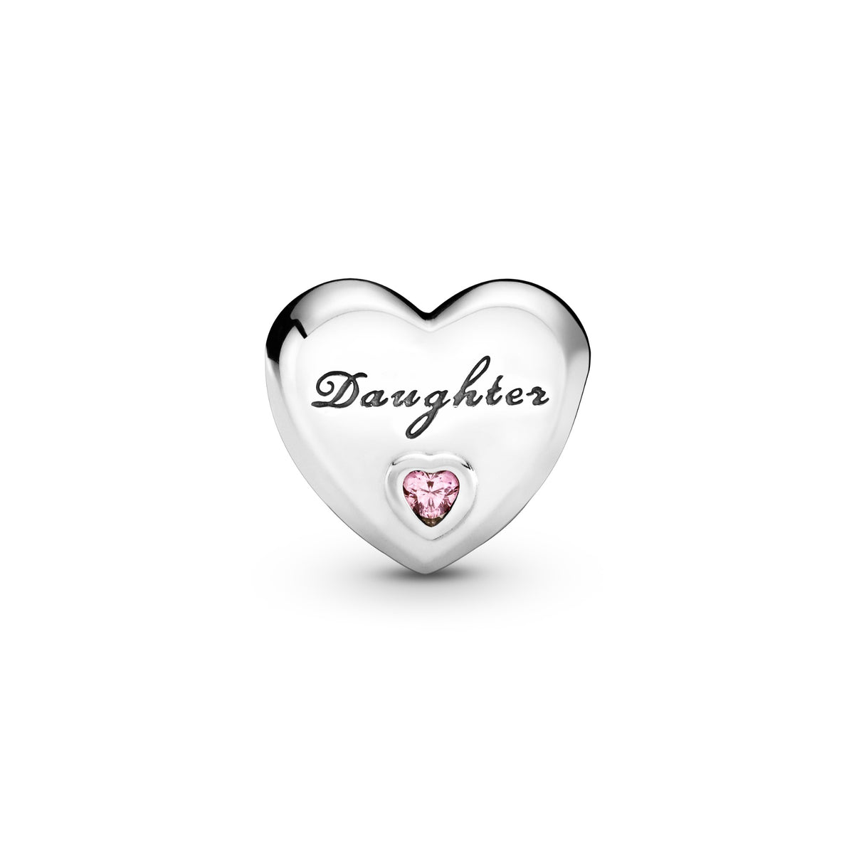 Pandora Dochter Hart Bedel zilver 791726PCZ