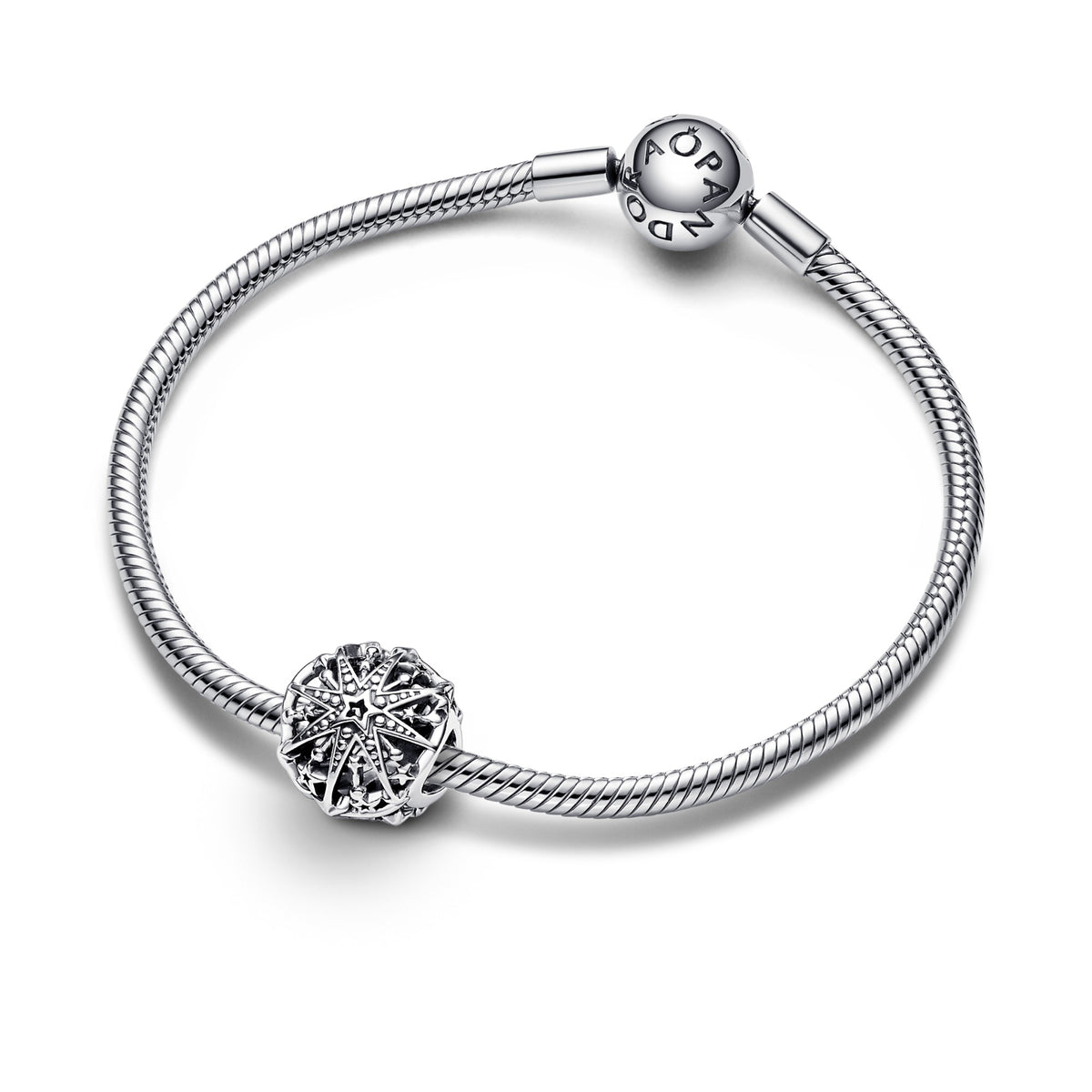 Pandora Bedel Sneeuwvlok zilver 792360C00