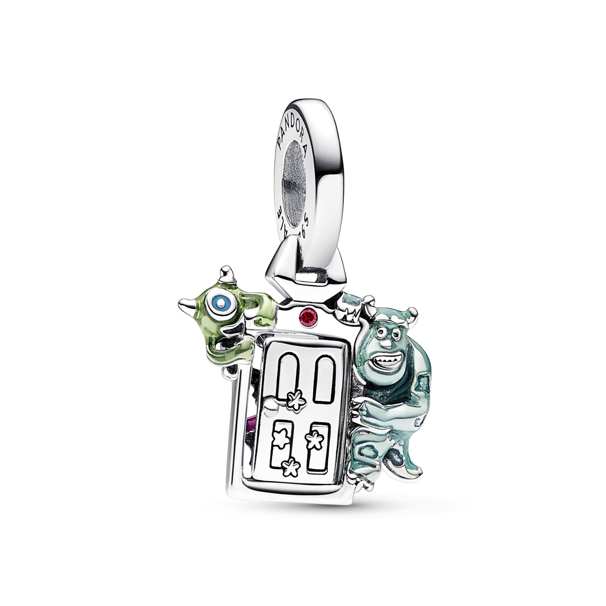 Pandora Disney Pixar Monsters, Inc. deur Hangende Bedel zilver