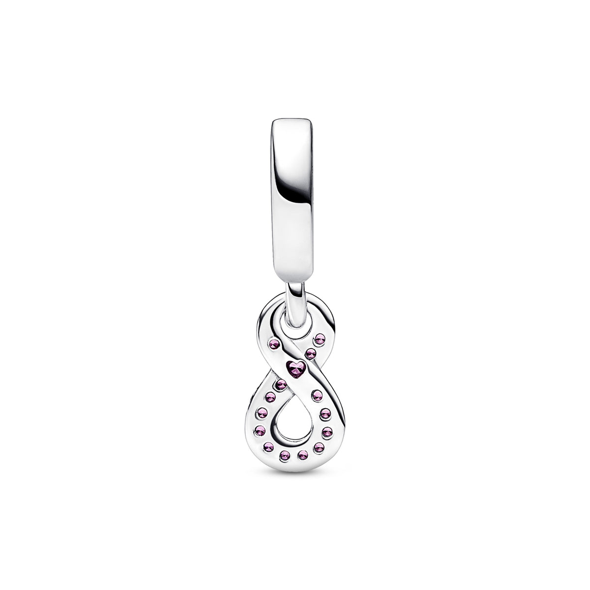 Pandora Sprankelende hangende bedel infinity zilver 792766C01