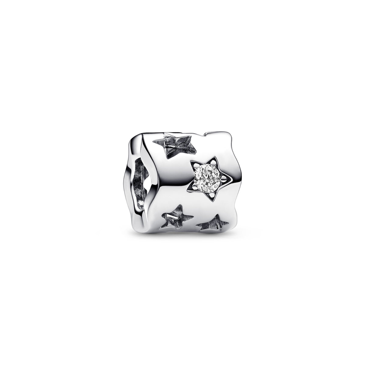Pandora Sprankelende Opengewerkte Sterbedel zilver