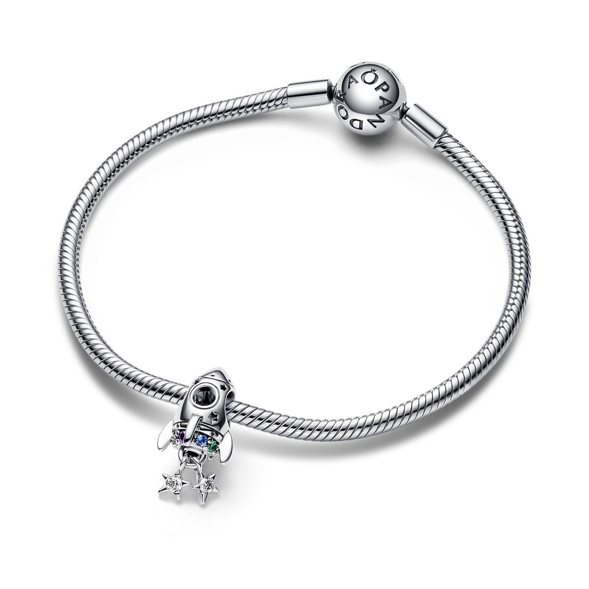 Pandora Space Love Rocket Bedel zilver 792831C01