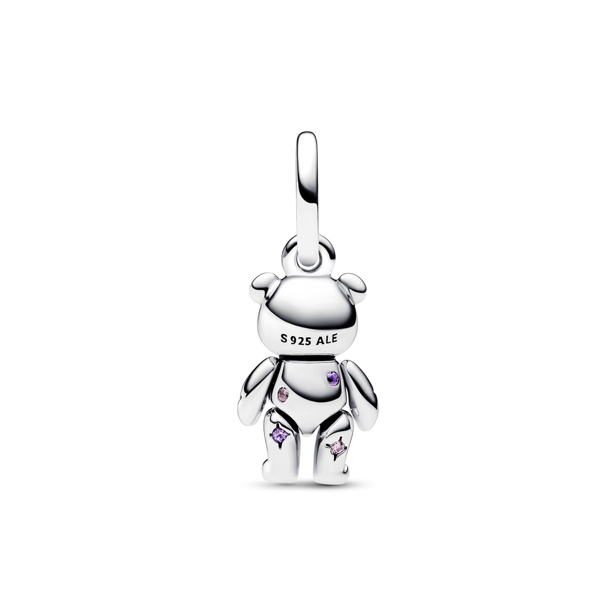 Pandora Beweegbare Teddybeer Hangende Bedel zilver 792986C01
