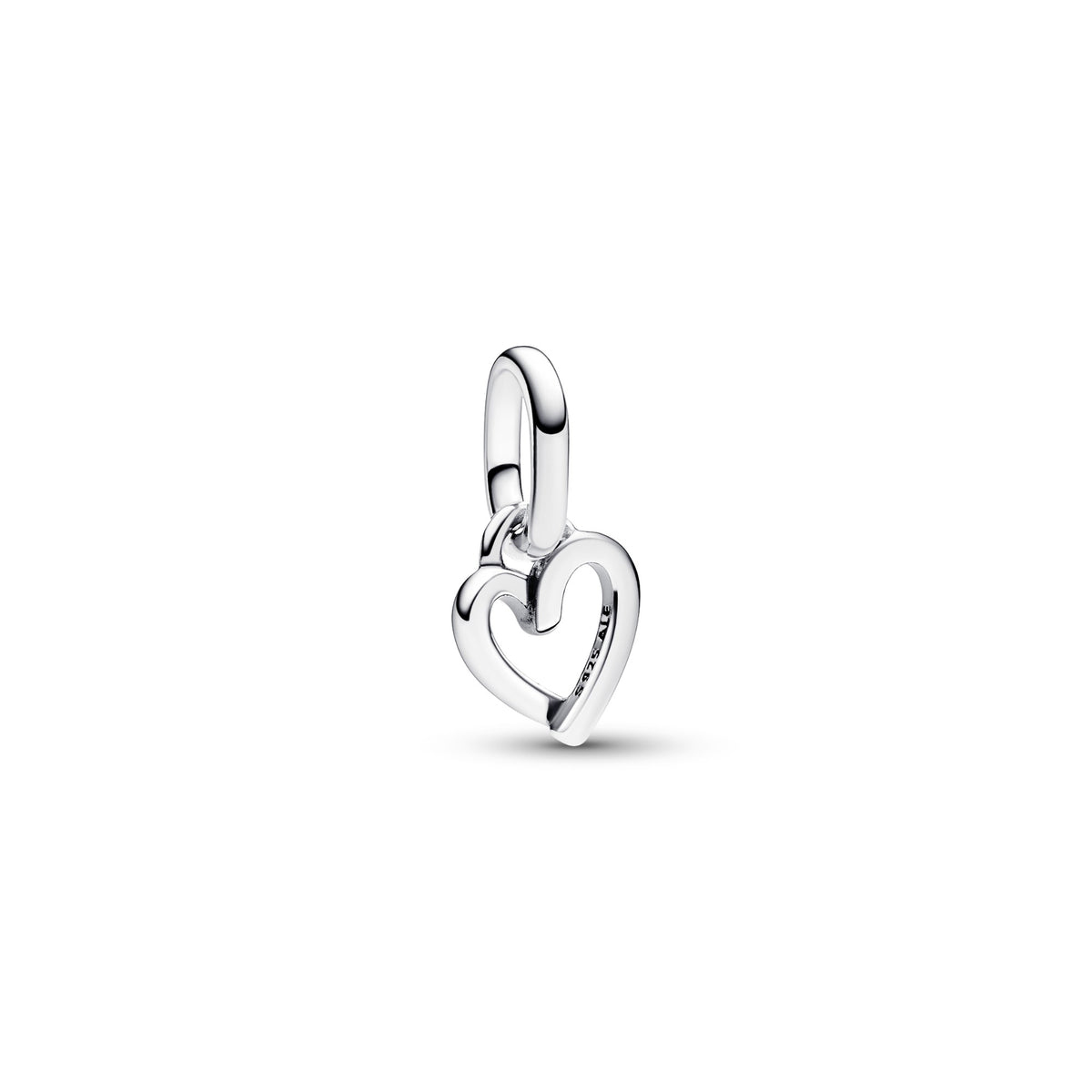 Pandora ME Freehand Heart Mini Hangende Bedel zilver