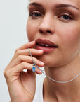 Pandora Krachtige Vrouwen Sterling Zilver met Opal Hangende Bedel 793181C01
