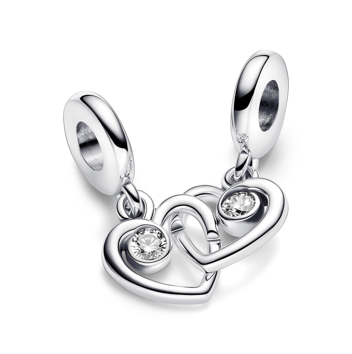 Pandora Forever & Always Deelbare Hangende Bedel zilver 793232C01