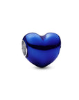 Pandora Metallic Hart Bedel 793337C05 – Blauw
