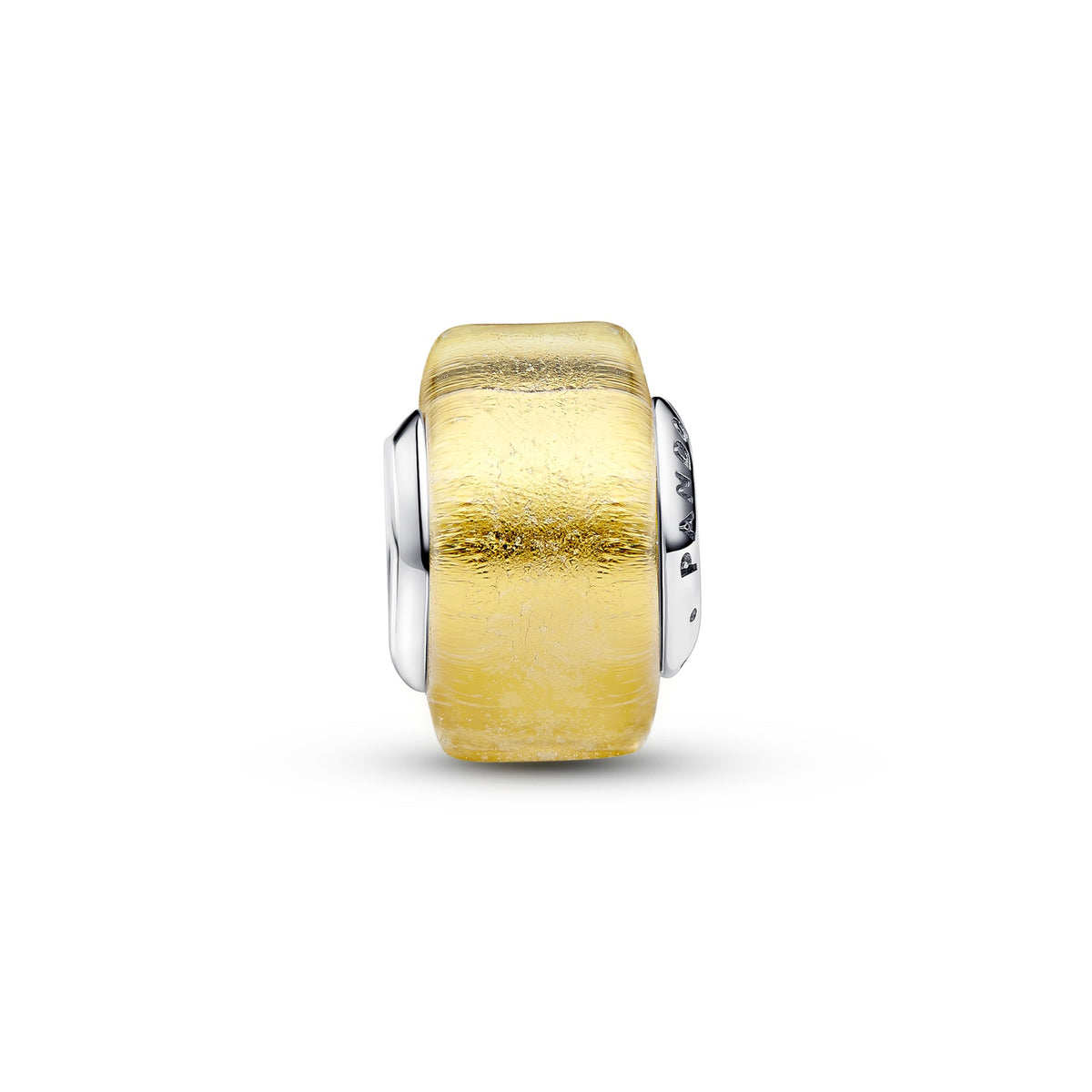 Pandora Goudkleurige minibedel van muranoglas 793353C00