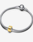 Pandora Goudkleurige minibedel van muranoglas 793353C00 - PansiteNederland.nl