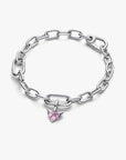 Pandora Hart met Vleugels Mini-Hangende Bedel 793626C02 – Zilver met Kristal
