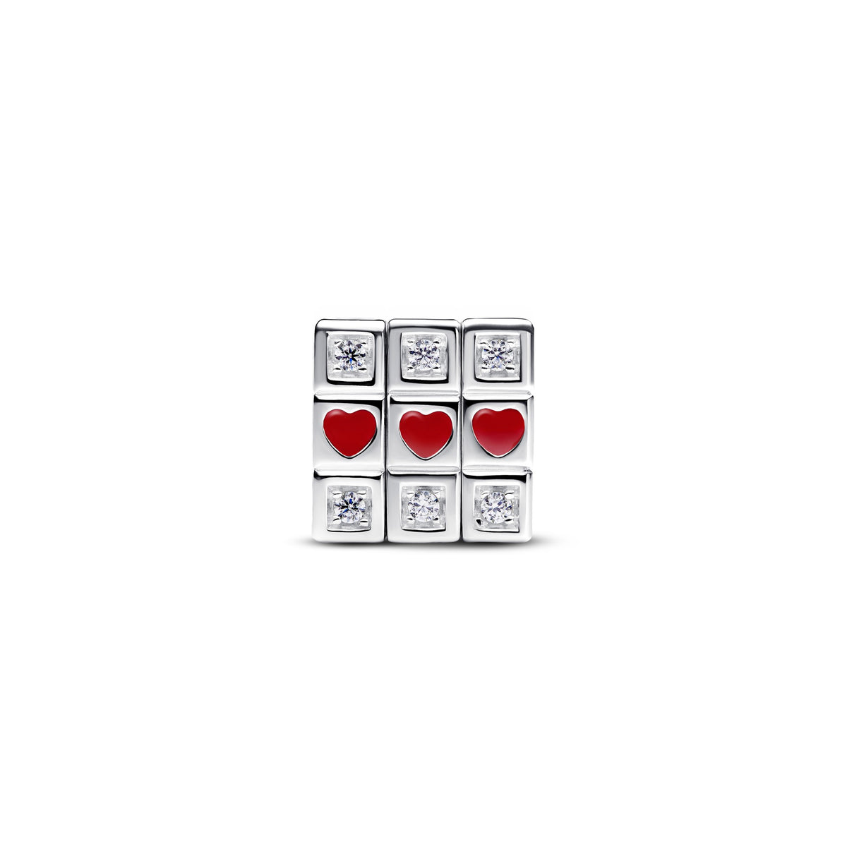 Pandora Beweegbare Speelgoedkubus Bedel zilver 793672C01