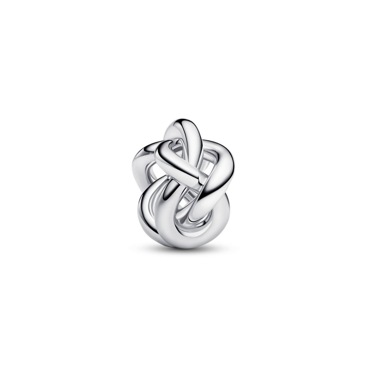 Pandora Infinity Knot-bedel zilver