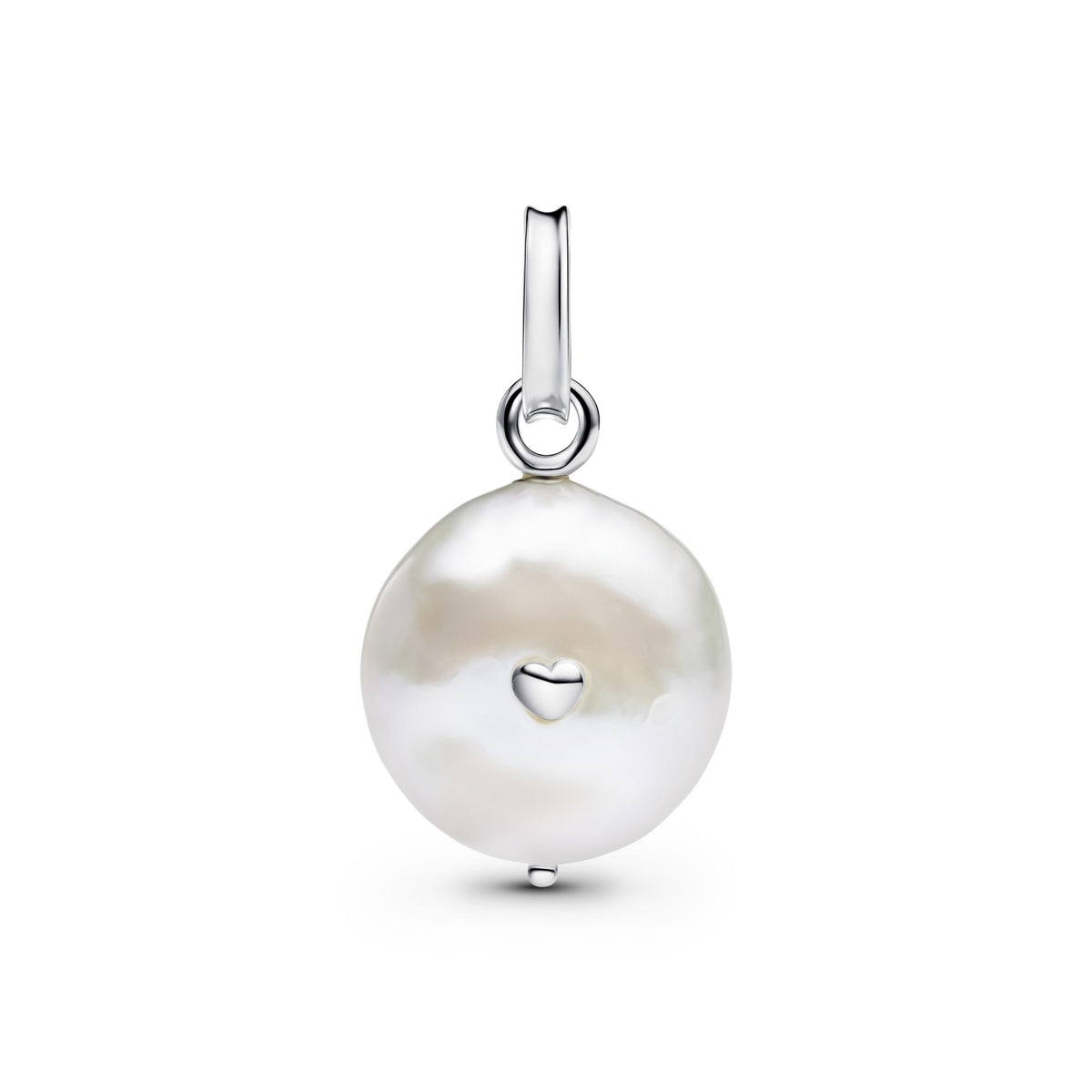 Pandora Mum-bedel met behandelde gecultiveerde barokparel zilver 793783C01